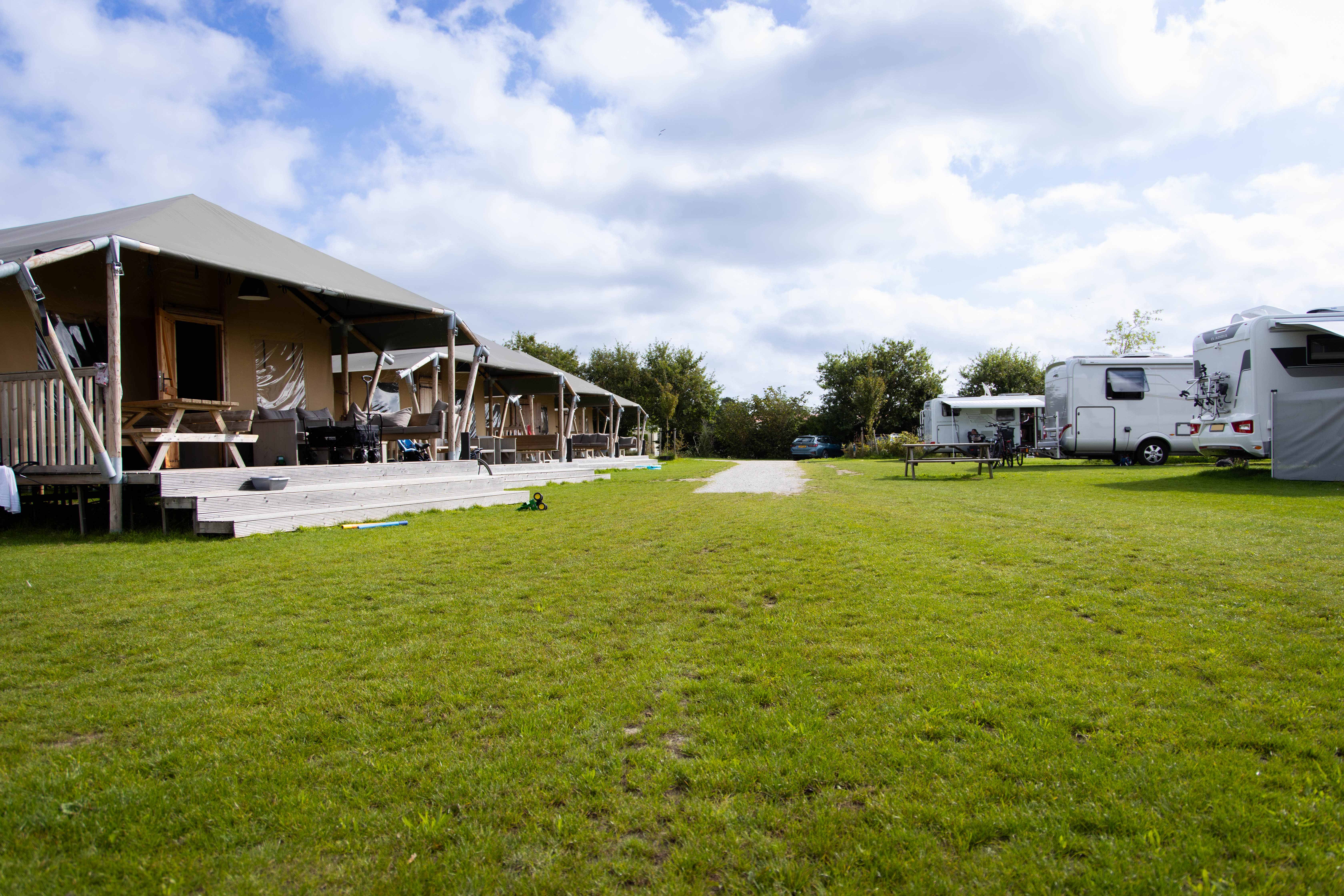 Aire de camping-car confort