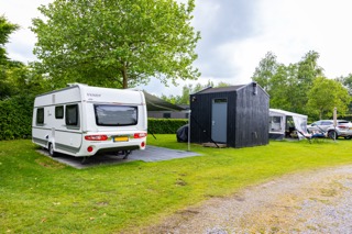 Emplacement de camping avec sanitaires privés
