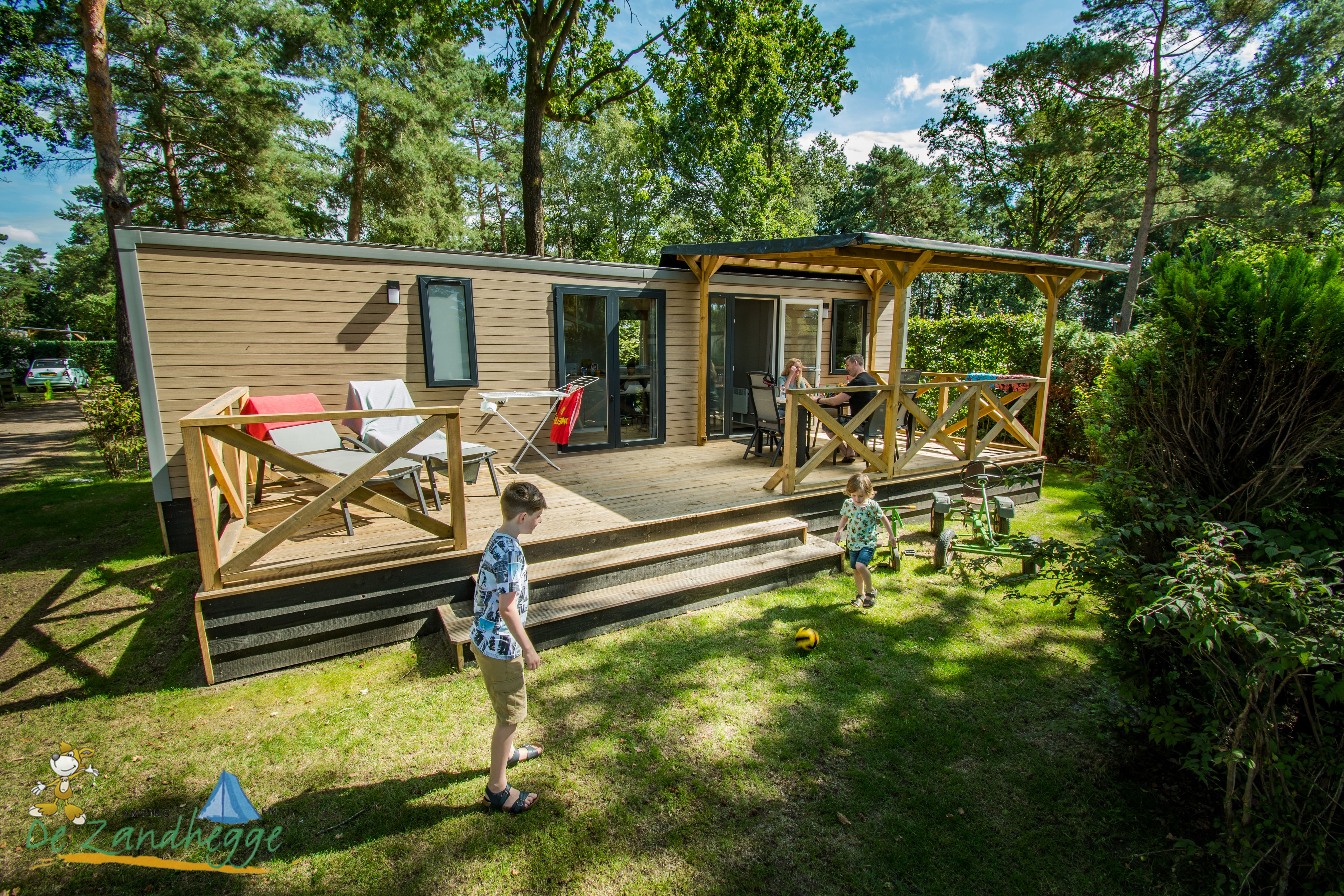 Chalet Veranda Veluwse (6 personnes)